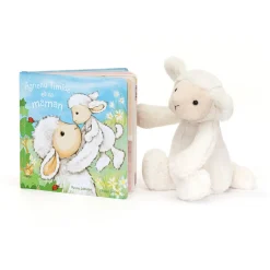 Jellycat Agneau Timide Et Sa Maman Livre and Bashful Lamb Medium< All Soft Toys|View All