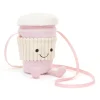 Jellycat Amuseables Coffee-To-Go Pink Bag< Best Sellers|All Soft Toys