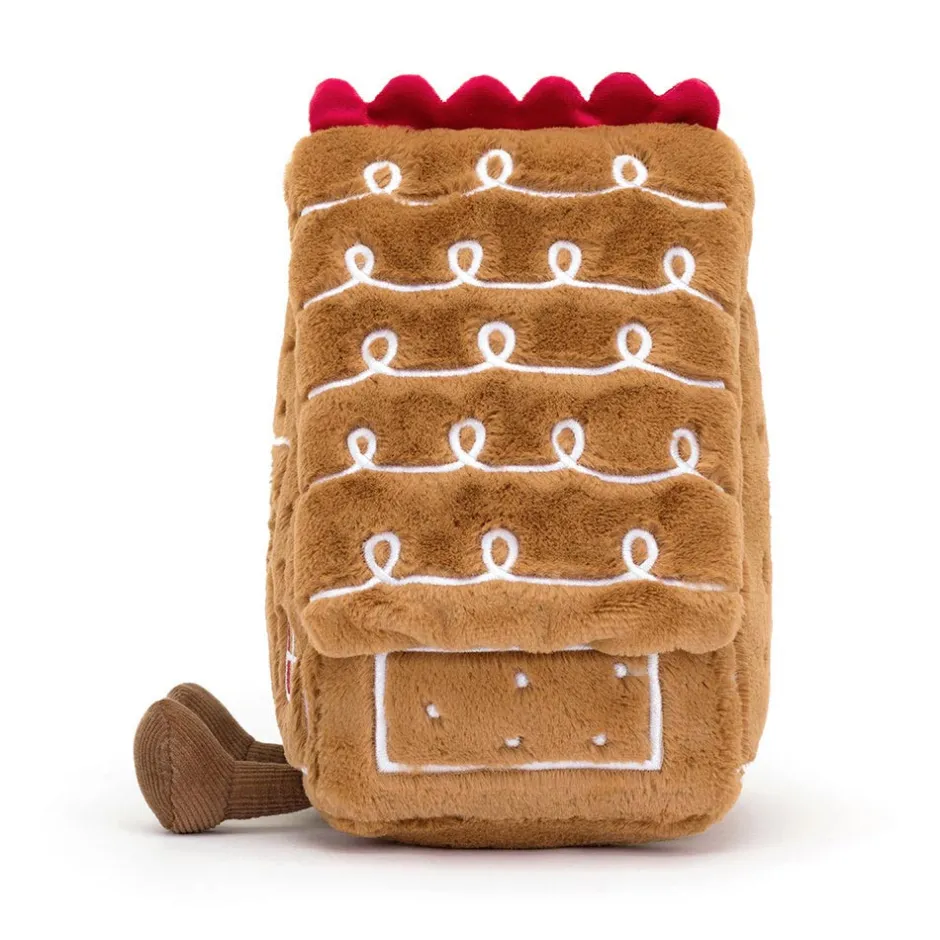 Jellycat Amuseables Gingerbread House< All Soft Toys|Food & Drink