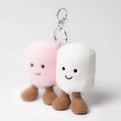 Jellycat Amuseables Pair of Marshmallows Bag Charm< Best Sellers|Back In Stock