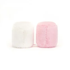 Jellycat Amuseables Pink and White Marshmallows< Best Sellers|All Soft Toys