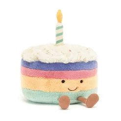 Jellycat Amuseables Rainbow Birthday Cake< Best Sellers|All Soft Toys