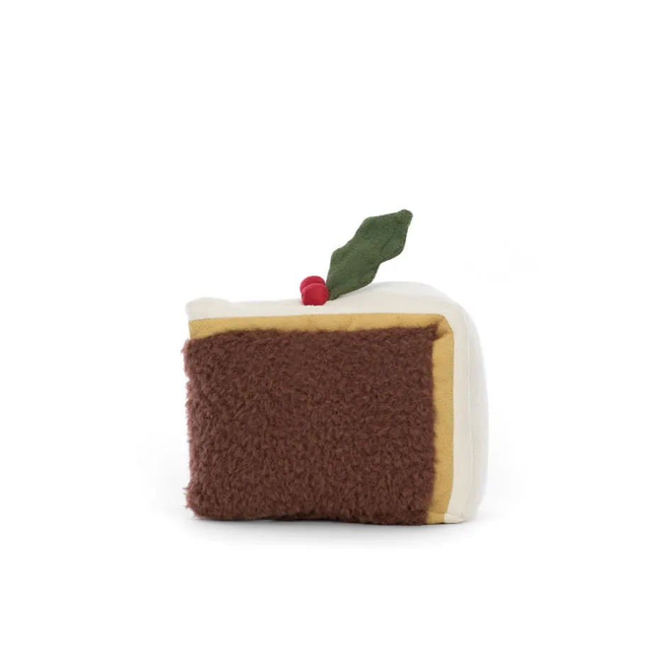 Jellycat Amuseables Slice of Christmas Cake< All Soft Toys|Food & Drink