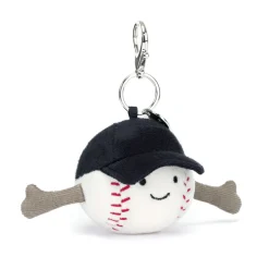 Jellycat Amuseables Sports Baseball Bag Charm< Best Sellers|Spring & Summer