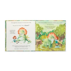 Jellycat Archie, My Dinosaur Friend Book< Back In Stock|View All