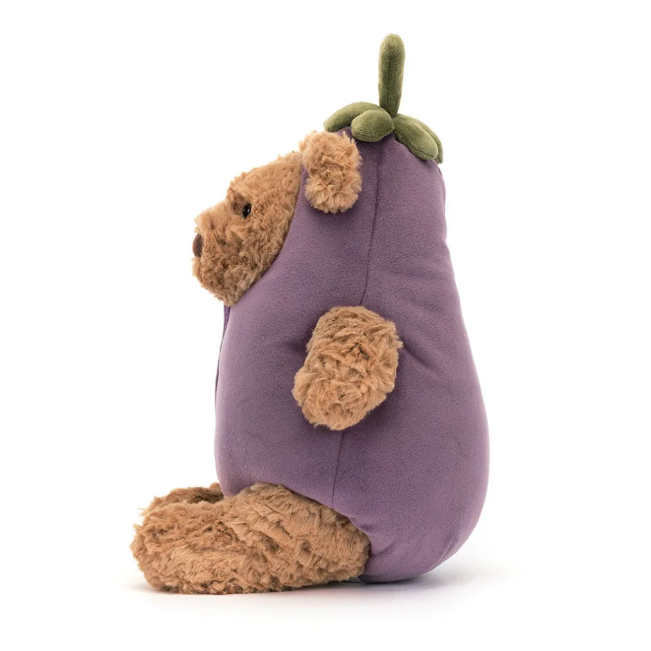 Jellycat Bartholomew Bear Aubergine< Best Sellers|All Soft Toys