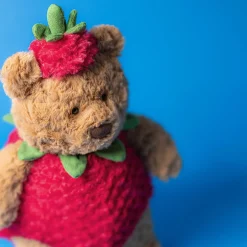 Jellycat Bartholomew Bear Strawberry< Best Sellers|All Soft Toys
