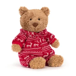 Jellycat Bartholomew Bear Winter Pyjamas< Best Sellers|All Soft Toys