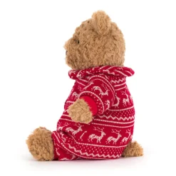 Jellycat Bartholomew Bear Winter Pyjamas< Best Sellers|All Soft Toys