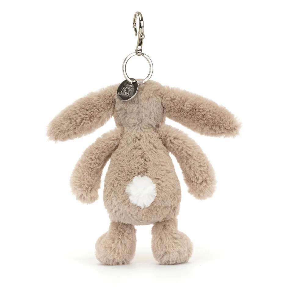 Jellycat Bashful Beige Bunny Bag Charm< Bashful Bunnies|All Bashfuls