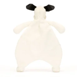 Jellycat Bashful Black & Cream Puppy Comforter< All Bashfuls|View All
