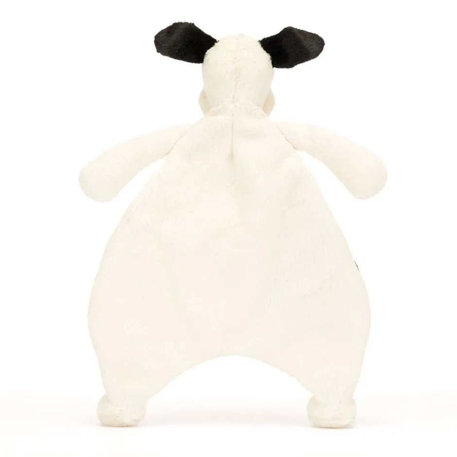 Jellycat Bashful Black & Cream Puppy Comforter< All Bashfuls|View All