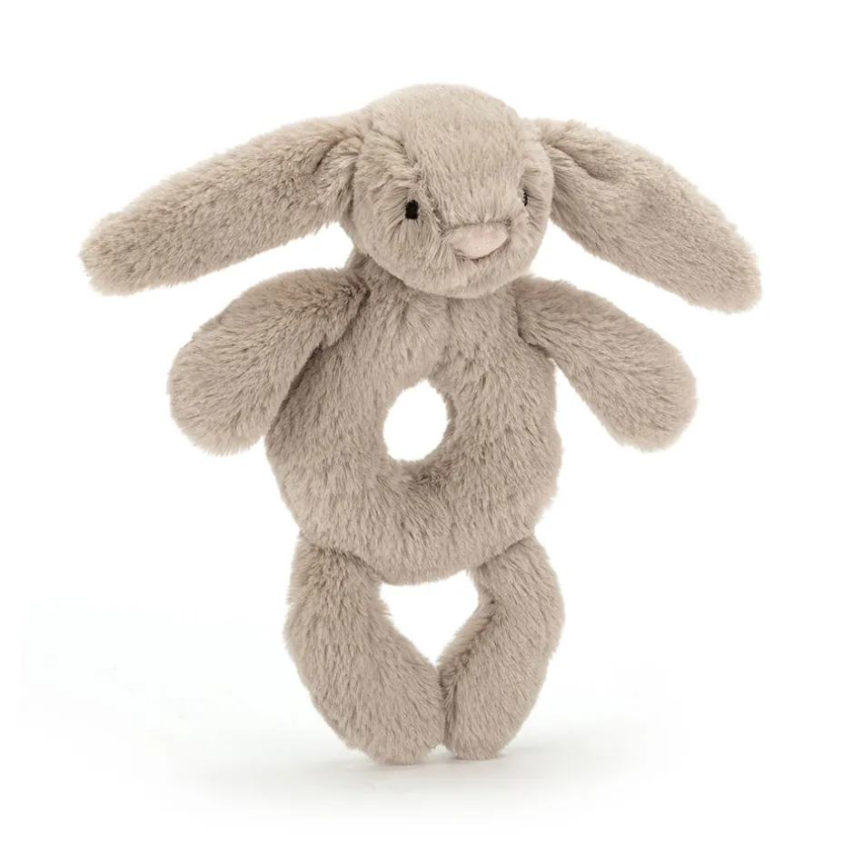 Jellycat Bashful Bunny Ring Rattle< Back In Stock|Bashful Bunnies