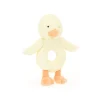 Jellycat Bashful Duckling Ring Rattle< All Bashfuls|View All