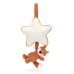 Jellycat Bashful Fox Cub Musical Pull< All Bashfuls|View All