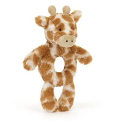 Jellycat Bashful Giraffe Ring Rattle< All Bashfuls|View All