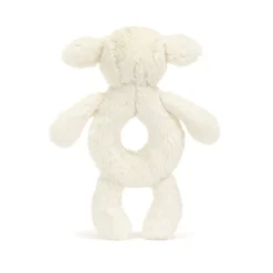 Jellycat Bashful Lamb Ring Rattle< All Bashfuls|View All