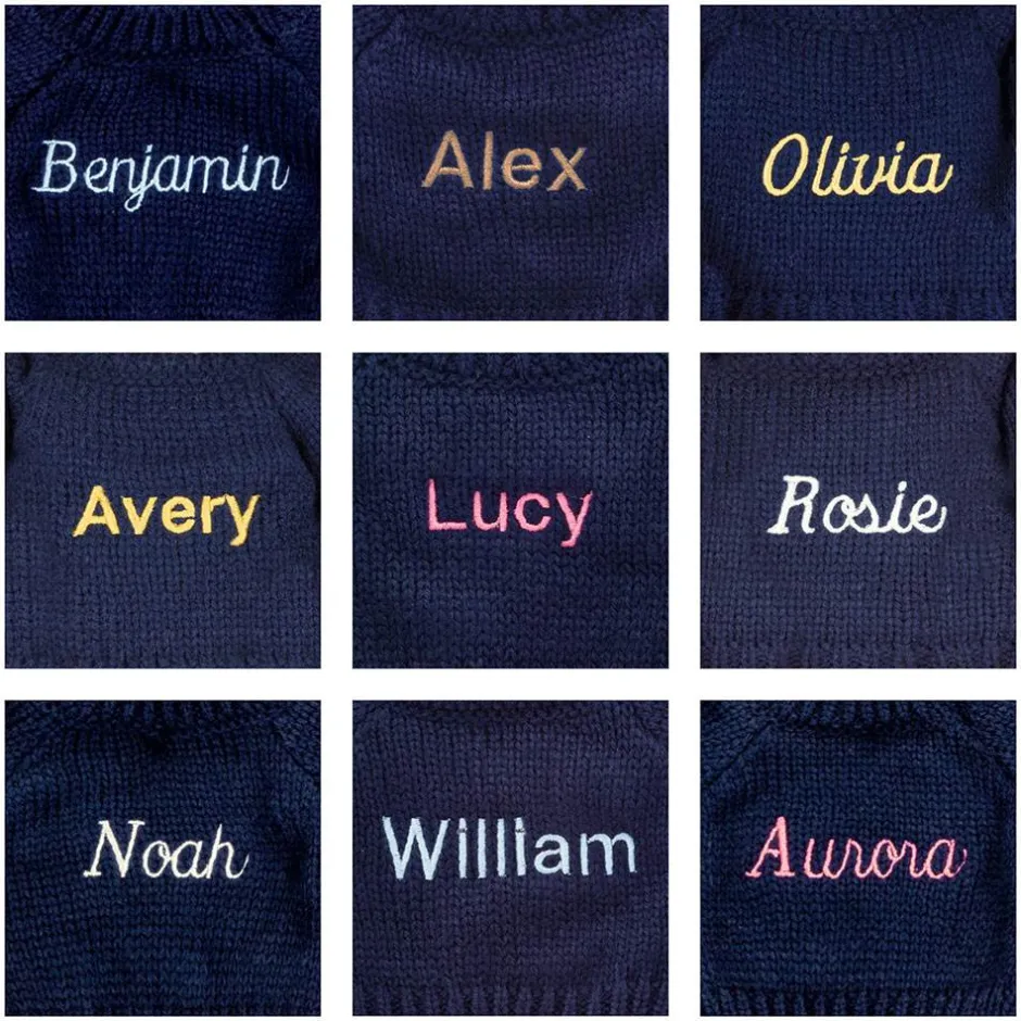 Jellycat Bashful Luxe Bunny Luna with Personalised Navy Jumper< All Soft Toys|Bashful Bunnies