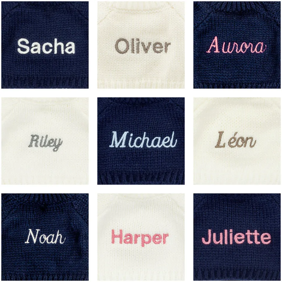Jellycat Bashful Luxe Bunny Nimbus with Personalised Navy Jumper< All Soft Toys|View All