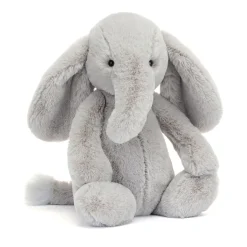 Jellycat Bashful Luxe Elephant Thuddeus< All Soft Toys|All Bashfuls