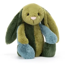 Jellycat Bashful Patchwork Basil Bunny< All Soft Toys|Bashful Bunnies