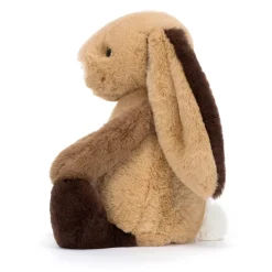 Jellycat Bashful Patchwork Brown Bunny< All Soft Toys|Bashful Bunnies