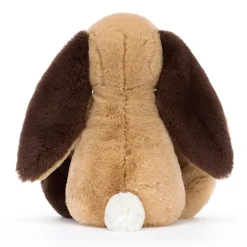 Jellycat Bashful Patchwork Brown Bunny< All Soft Toys|Bashful Bunnies