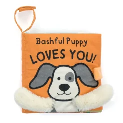 Jellycat Bashful Puppy Loves You Book< Back In Stock|View All