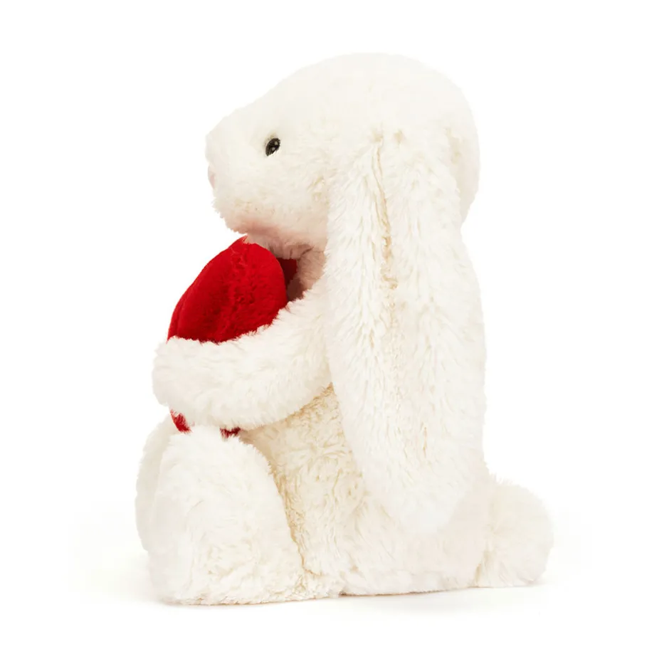 Jellycat Bashful Red Love Heart Bunny< Best Sellers|All Soft Toys