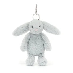 Jellycat Bashful Silver Bunny Bag Charm< Bashful Bunnies|All Bashfuls