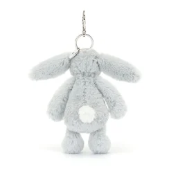 Jellycat Bashful Silver Bunny Bag Charm< Bashful Bunnies|All Bashfuls