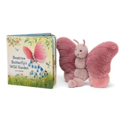 Jellycat Beatrice Butterfly's Wild Garden Book and Beatrice Butterfly< All Soft Toys|Spring & Summer