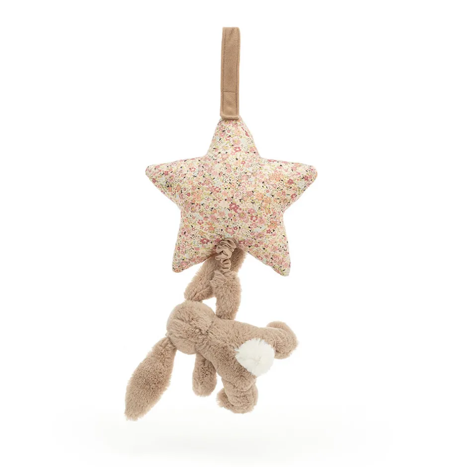 Jellycat Blossom Bea Beige Bunny Musical Pull< Bashful Bunnies|All Bashfuls