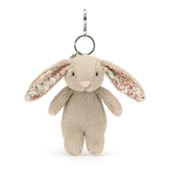 Jellycat Blossom Beige Bunny Bag Charm< Best Sellers|Bashful Bunnies
