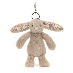 Jellycat Blossom Beige Bunny 'Petal' Bag Charm< Bashful Bunnies|All Bashfuls