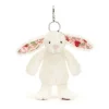 Jellycat Blossom Cream Bunny 'Berry' Bag Charm< Bashful Bunnies|All Bashfuls