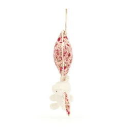 Jellycat Blossom Cream Bunny 'Berry' Musical Pull< Coming Soon|Bashful Bunnies