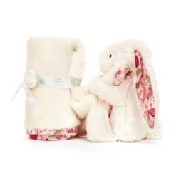 Jellycat Blossom Cream Bunny 'Berry' Soother< Bashful Bunnies|All Bashfuls