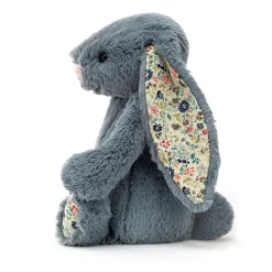 Jellycat Blossom Dusky Blue Bunny< All Soft Toys|Bashful Bunnies