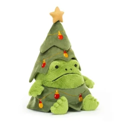 Jellycat Christmas Tree Ricky Rain Frog< All Soft Toys|View All