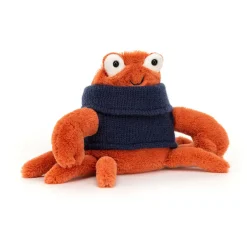 Jellycat Cozy Crew Crab< All Soft Toys|Ocean & Sea Life