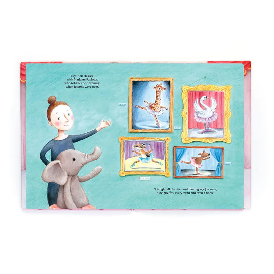 Jellycat Elly Ballerina Book< Back In Stock|View All
