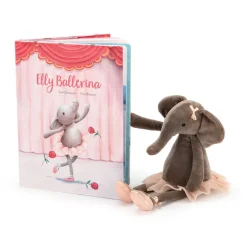 Jellycat Elly Ballerina Book and Dancing Darcey Elephant< All Baby|View All