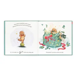 Jellycat Gingerbread Fred Book< Food & Drink|View All