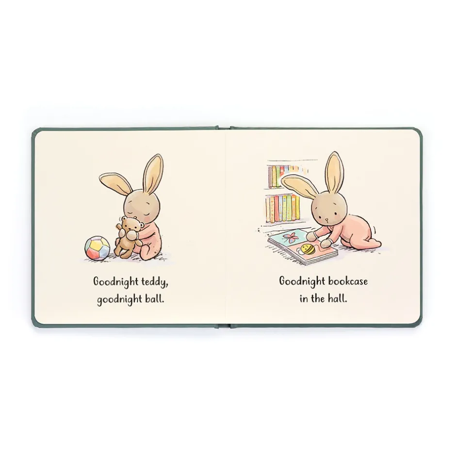 Jellycat Goodnight Bunny Book and Rock-A-Bye Bunny< All Soft Toys|View All