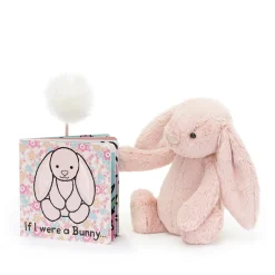 Jellycat If I Were a Bunny Book and Bashful Blush Bunny Medium< All Soft Toys|Spring & Summer