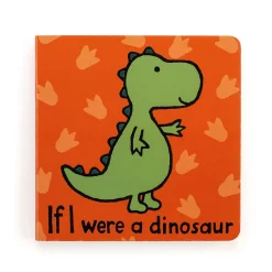 Jellycat If I Were A Dinosaur Book and Bashful Dino Small< All Soft Toys|View All