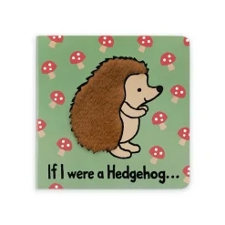 Jellycat If I Were A Hedgehog Board Book and Bashful Hedgehog Medium< All Soft Toys|View All