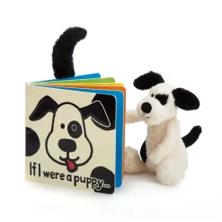 Jellycat If I Were A Puppy Book and Bashful Puppy Small< All Soft Toys|View All