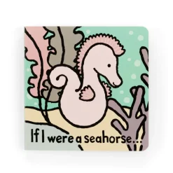 Jellycat If I Were A Seahorse Book and Sienna Seahorse Medium< All Soft Toys|Spring & Summer